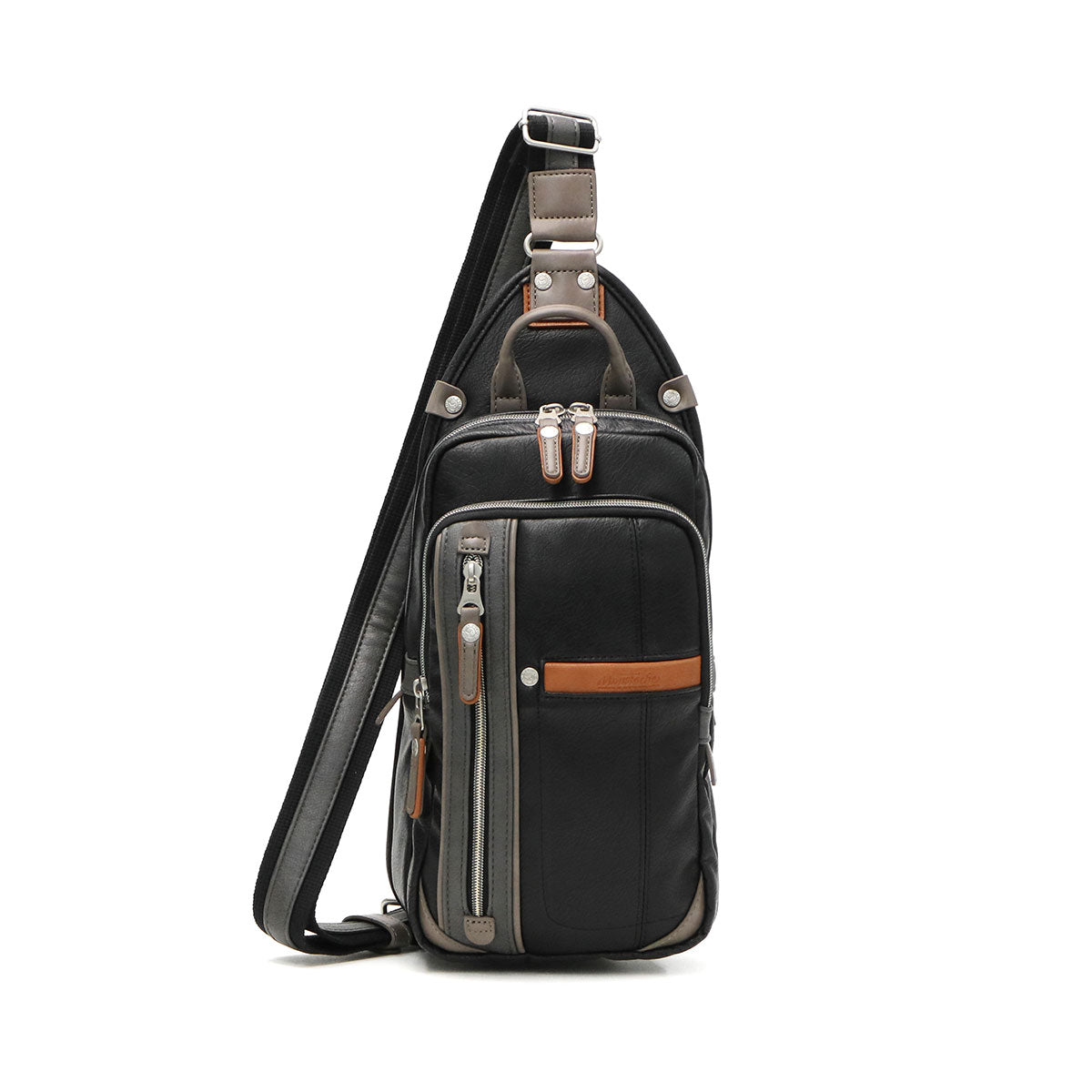 ムスタッシュ ボディバッグ メンズ MOUSTACHE バッグ 合皮 40代 50代