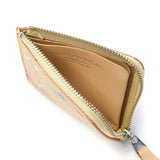 Master and Coin Case Coin Purse Ladies Men's Leather Leather Cute Brand Master & Co. Small genuine leather mini wallet compact thin slim lightweight card L -shaped fastener made in Japan Double Butt Colours MC154666666666