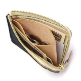 Master and Coin Case Coin Purse Ladies Men's Leather Cute Brand Master & Co. Purse Small Genuine Leather Mini Wallet Compact Thin Slim Lightweight Card L -shaped Fastener Made in Japan Harcalf Colours MC1140