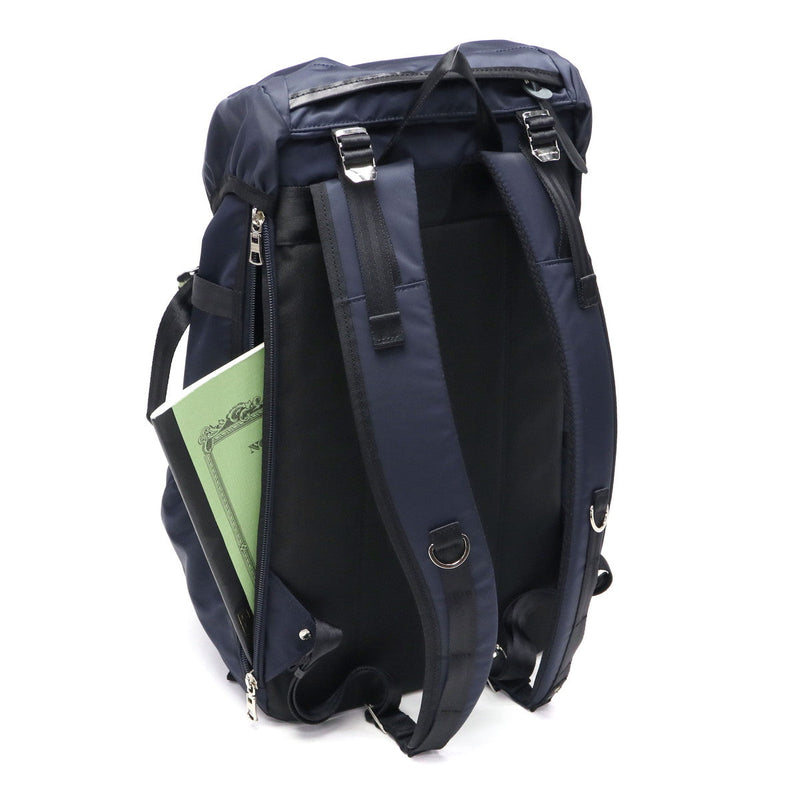 [Regular dealer] Masterpiece Bucks Backpack Backpack Brand Fashionable Large Capacity Business Commuting Lightweight Water repellent B4 Made in Japan Lightning Flap Backpack 02110-V2