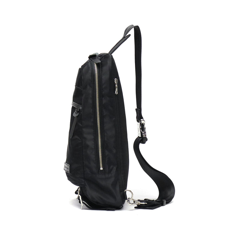 [Regular dealer] Masterpiece Body Bag Men's Ladies Brand MASTER-PIECE Bag Diagonal Bag Bag Small Cool Cool Vertical One Shoulder Water Repellent B5 Made in Japan Lightning Sing Bag 02115-V2