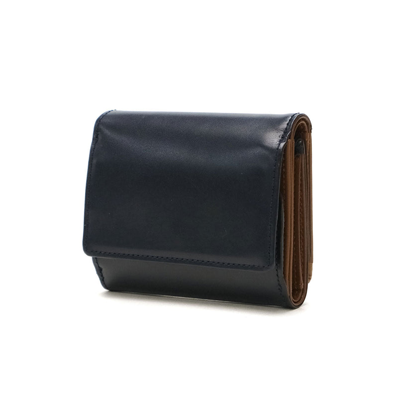 [Regular dealer] Masterpiece Wallet Men's Ladies Wallet Master-Piece Mold Wallet Brand Compact Leather Leather Leather Leather Black Mini Wallet Card Insert BOX Type Coin purse 30s Made in Japan NOTCH 223053