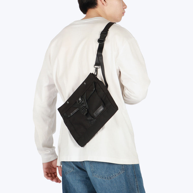 [Regular dealer] Masterpiece shoulder bag Men's diagonal bag brand MASTER-PIECE Sakoche small Cool Bags water repellent nylon A5 Made in Japan Potential Sakosh 01753-V3