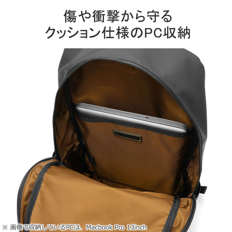 [Regular dealer] Masterpiece Bucks Men's commuting school fashionable waterproof MASTER-PIECE Rucksack Daypack Business Casual Brand Lightweight adult PC A4 SLICK backpack made in Japan 02482