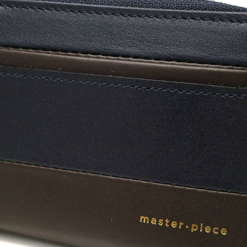 [Regular dealer] Master Piece key case MASTER-PIECE GLOSS Compact zipper Card waterproof Oil leather leather Japanese Men's Ladies 02844