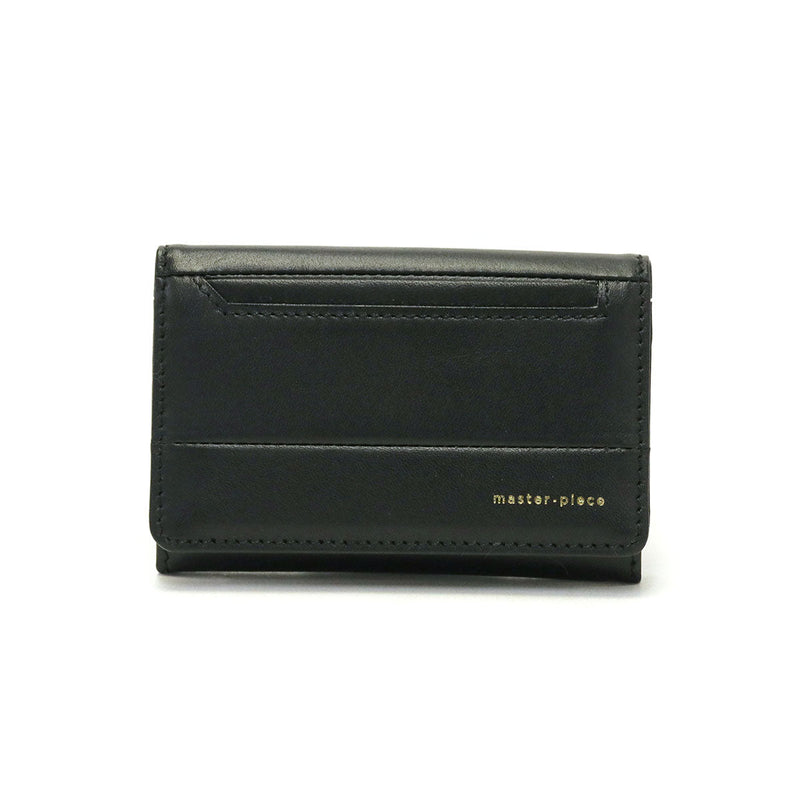 [Regular dealer] Master Piece Card Case Master-Piece Gloss Card Pour Card Bipolalized Waterproof Leather Leather Leather Leather Leather Slim Business Made Men's Ladies 02845