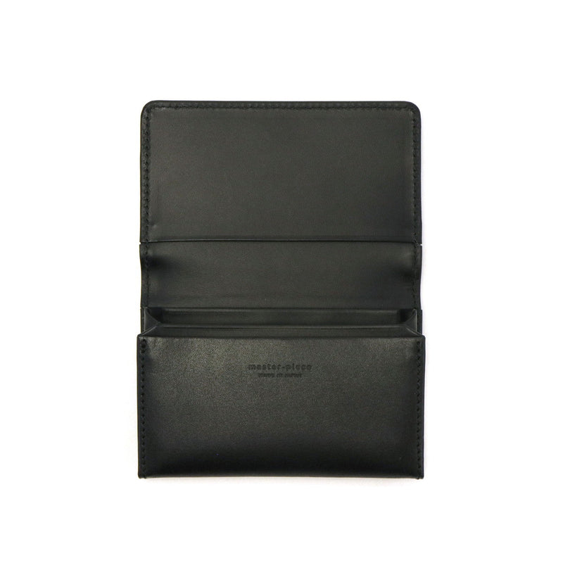 [Regular dealer] Master Piece Card Case Master-Piece Gloss Card Pour Card Bipolalized Waterproof Leather Leather Leather Leather Leather Slim Business Made Men's Ladies 02845