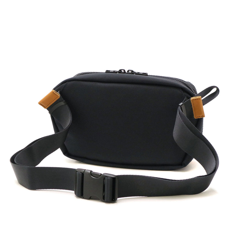 [Regular dealer] Masterpiece Body Bag Men Genuine Leather Beautiful MASTER-PIECE Waist Bag Brand Leather Small Limited Light Light Light Light Japanese-made Nylon Nylon Adult Horizontal EXPLORER 43454