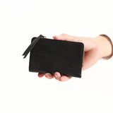 [Peniaga biasa] Karya Bi-Fold Wallet Jenama Lelaki Wanita Kulit Kulit Kulit Kulit Wanita Dengan Dompet Squin Master-Piece Bi-Fold Kulit Kulit Tulen Koin Lightweight Rough Rough Made in Japan 223421