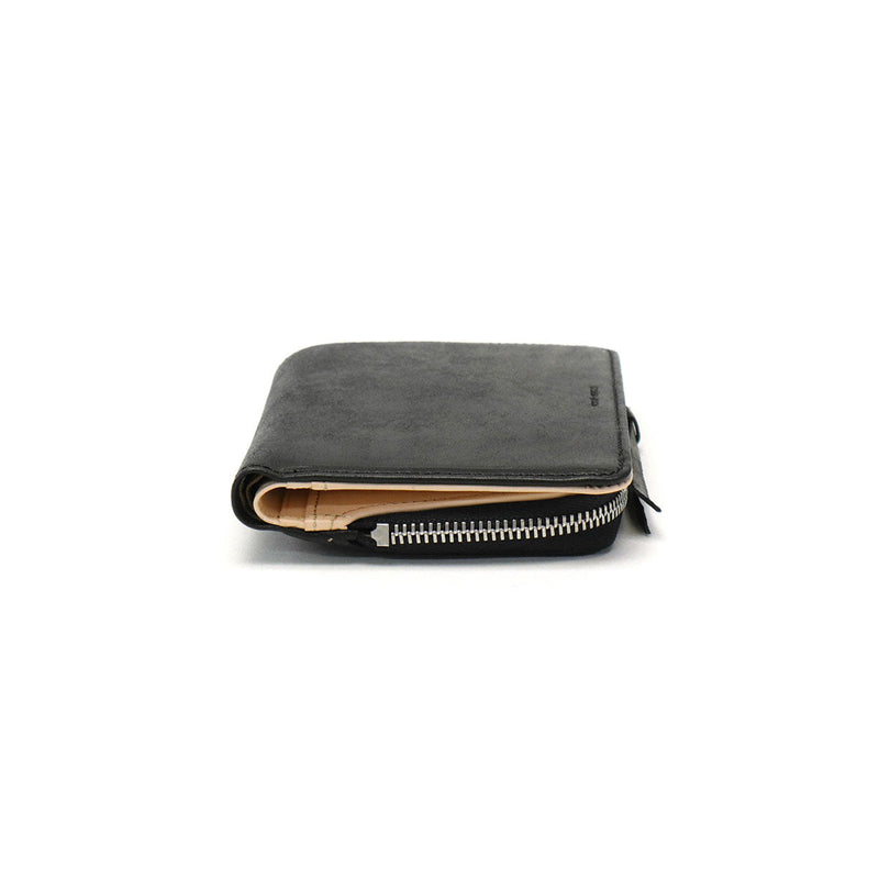 [Regular dealer] Masterpiece Bi-fold Wallet Brand Men's Ladies Women's Leather Leather Coin Purse With Wallet Squin Master-Piece Bi-fold Genuine Leather Coin Purse Outward Leather Lightweight ROUGH Made in Japan 223421