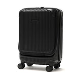 Introduced on TV! Master Piece Suitcase Inn-board MASTER-PIECE Opening Front Open 34L Stylish Slee Carry Case Stopper Polycarbonate TSA Partition Travel Brand TROLLEY 505002