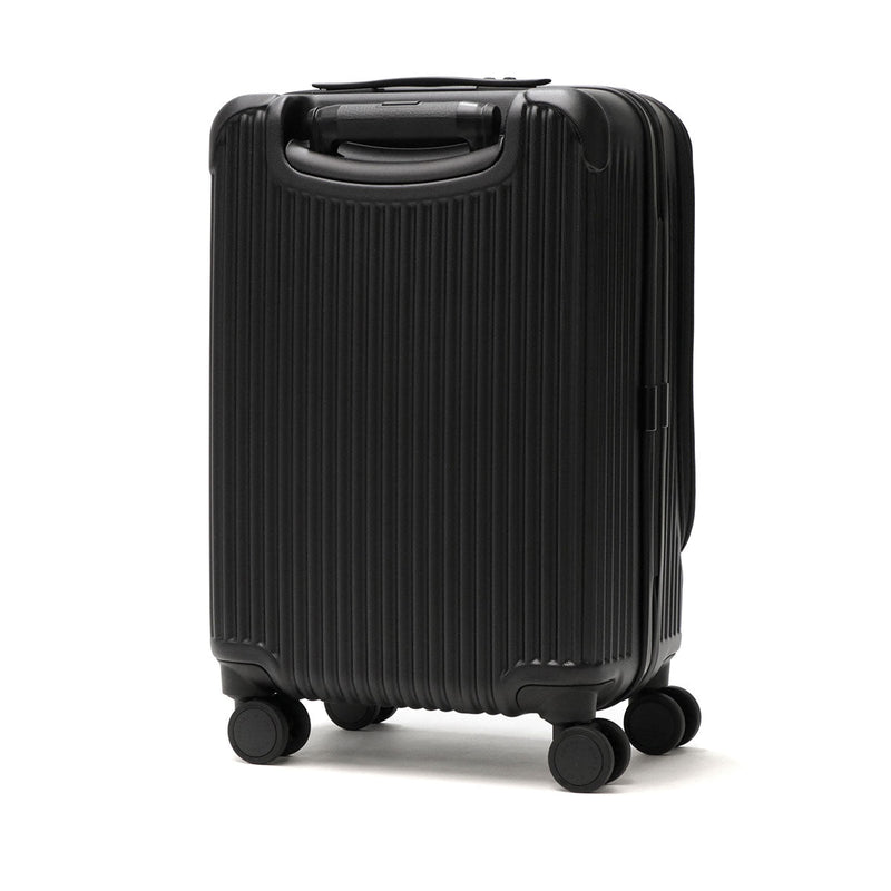 Introduced on TV! Master Piece Suitcase Inn-board MASTER-PIECE Opening Front Open 34L Stylish Slee Carry Case Stopper Polycarbonate TSA Partition Travel Brand TROLLEY 505002