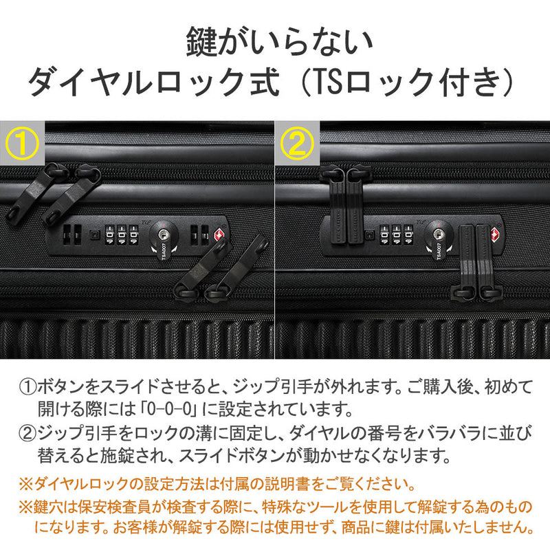 TVで紹介！ マスターピース スーツケース 機内持ち込み master-piece 前開き フロントオープン 34L おしゃれ 静音 キャリーケース ストッパー付き ポリカーボネート TSA 仕切り 旅行 ブランド TROLLEY 505002