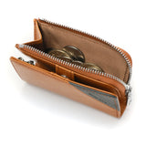 [Regular dealer] Master Piece Kase Men's Ladies Coin purse leather Master-Piece Wallet Genuine Leather Leather Leather Cowhide Brand Coin Case Card Put Card Compact Small Lightweight Light CORNER 223853