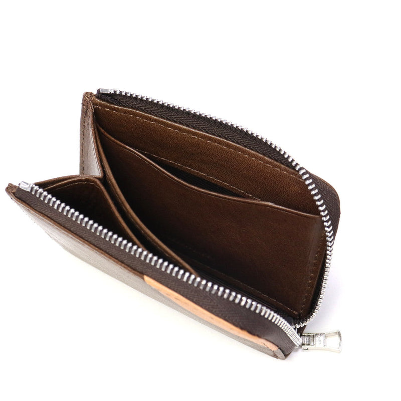 [Regular dealer] Masterpiece Card Case Men's Ladies Leather Master-Piece Wallet Mini Wallet Coin Purse Coin Case Card Leather Genuine Leather Cowhide Brand Mini Small Compact Light CORNER 223854