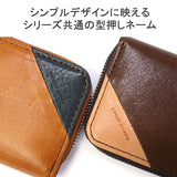 [Regular dealer] Masterpiece Card Case Men's Ladies Leather Master-Piece Wallet Mini Wallet Coin Purse Coin Case Card Leather Genuine Leather Cowhide Brand Mini Small Compact Light CORNER 223854