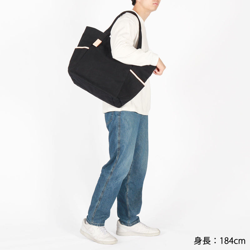 [Regular dealer] Masterpiece Tote Bag L Men's Ladies Large Canvas Kurashiki Canvas Volcano Large capacity