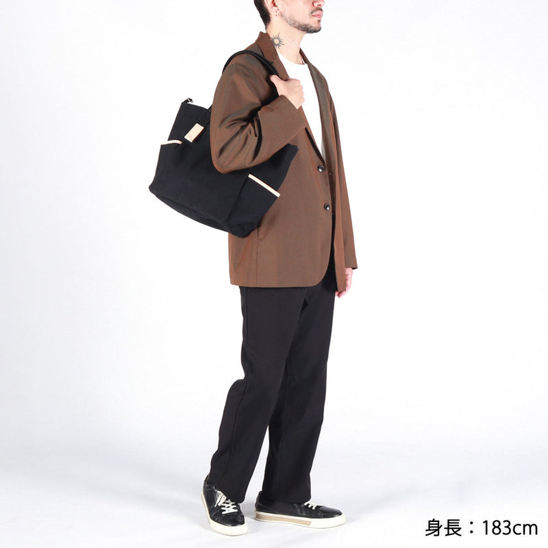 [Regular dealer] Masterpiece Tote Bag M Men's Ladies Large Canvas A4 MASTER-PIECE Bag Casual Brand Lightweight Kurashiki Waterproof 15L Commuting Sleep Sideline Sideline Independent Cloth RB TOTE2 224051