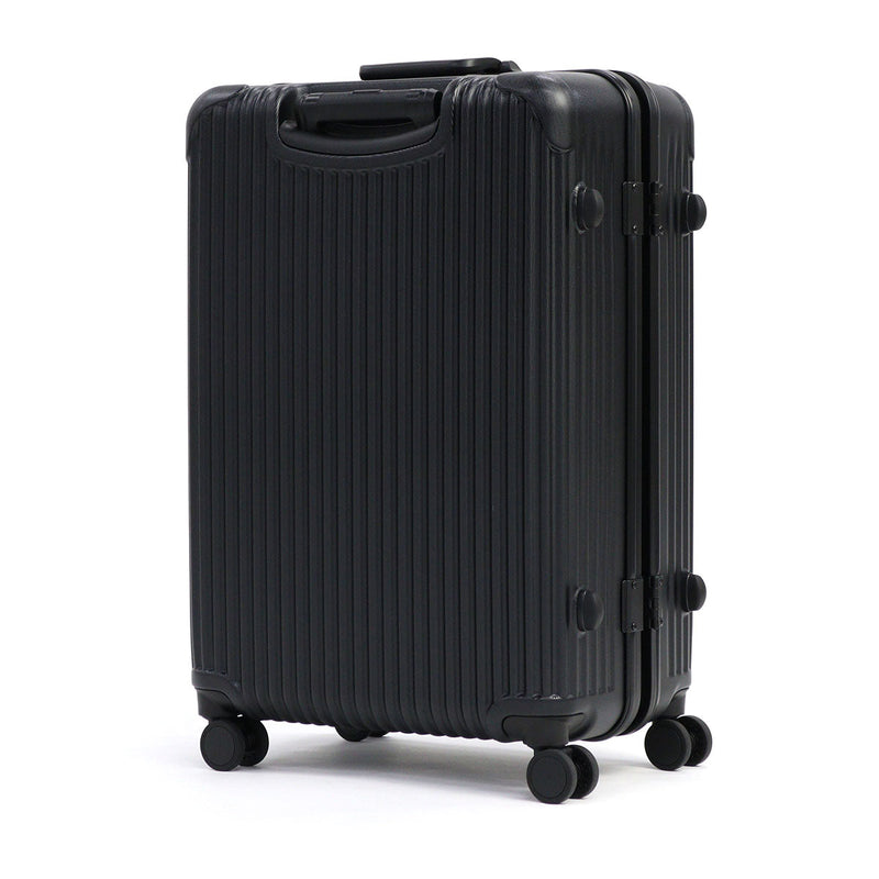 Master Piece Suit Case M Size M Master Piece Case Large Frame Type Stopper 75L Large capacity TSA TS Lock Travel Fashionable Simple Durable Black Durable Polycarbonate 505003