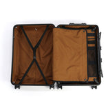 Master Piece Suit Case M Size M Master Piece Case Large Frame Type Stopper 75L Large capacity TSA TS Lock Travel Fashionable Simple Durable Black Durable Polycarbonate 505003