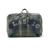 Porter Classic Boston Bag Porter Classic Vintage Denim Bag M Boston Bag Duffel Bag A3 B4 A4 Cotton Large Cotton M Saiz Perjalanan Perniagaan di Jepun Lelaki PC-005-2100