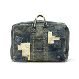 Porter Classic Boston Bag PORTER CLASSIC VINTAGE DENIM BAG M Boston Bag Duffel Bag A3 B4 A4 Large Denim Cotton M Size Travel Business Trip in Japan Men's PC-005-2100