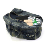 Porter Classic Boston Bag Porter Classic Vintage Denim Bag M Boston Bag Duffel Bag A3 B4 A4 Cotton Large Cotton M Saiz Perjalanan Perniagaan di Jepun Lelaki PC-005-2100