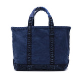 Porter Classic Tote Bag Men's Ladies Large A4 Canvas PORTER CLASSIC Casual Commuting Lightweight Lightweight Light Light Light Light Light Light Light Light Light Light Light Light Light Light Light Light Light Light Light Light Light Light Cotton Fools Indigo Made in Japan Vintage Traveler Tote Bag Canvas PC-040-2805