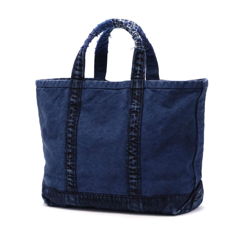 Porter Classic Tote Bag Men's Ladies Large A4 Canvas PORTER CLASSIC Casual Commuting Lightweight Lightweight Light Light Light Light Light Light Light Light Light Light Light Light Light Light Light Light Light Light Light Light Light Light Cotton Fools Indigo Made in Japan Vintage Traveler Tote Bag Canvas PC-040-2805