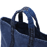 Porter Classic Tote Bag Men's Ladies Large A4 Canvas PORTER CLASSIC Casual Commuting Lightweight Lightweight Light Light Light Light Light Light Light Light Light Light Light Light Light Light Light Light Light Light Light Light Light Light Cotton Fools Indigo Made in Japan Vintage Traveler Tote Bag Canvas PC-040-2805