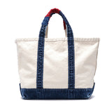 Porter Classic Tote Bag Lelaki Wanita Besar A4 Canvas Porter Kasual Kasual Berkelanjutan Ringan ringan Cahaya cahaya cahaya cahaya cahaya cahaya kapas kain indigo dibuat di jepun vintage tote tote beg kanvas PC-040-2870