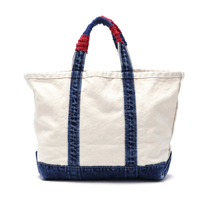 Porter Classic Tote Bag Lelaki Wanita Besar A4 Canvas Porter Kasual Kasual Berkelanjutan Ringan ringan Cahaya cahaya cahaya cahaya cahaya cahaya kapas kain indigo dibuat di jepun vintage tote tote beg kanvas PC-040-2870