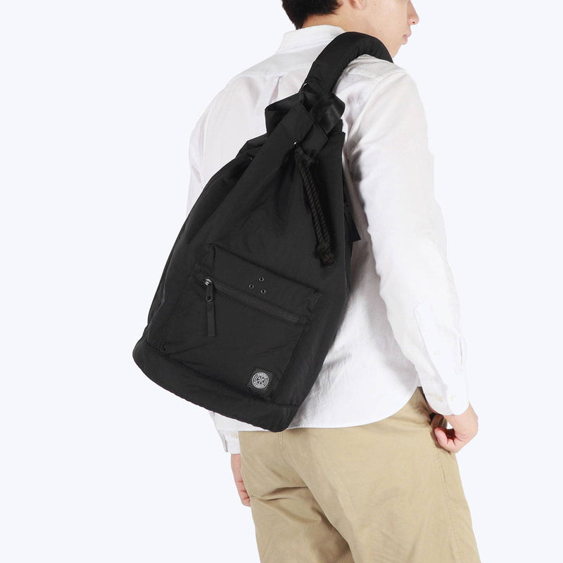 Porter Classic Body Bag Lelaki Jenama Lelaki Cantik Kapasiti Porter Klasik × Muatsu Muatsu Muatsu Jenama Besar Ringan A4 Nylon Jepun Dibuat di Jepun Nylon Newton Life Bag PC-050-2801