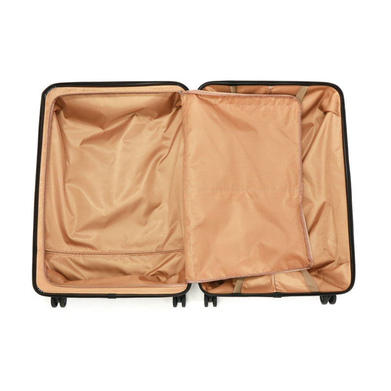 [Waranti 1 tahun yang tulen] Ricora Suitcase L l l-Size Ricola Curry Case membawa ringan ringan ringan 4 roda roda roda dua roda TSA Rock jenama 104L