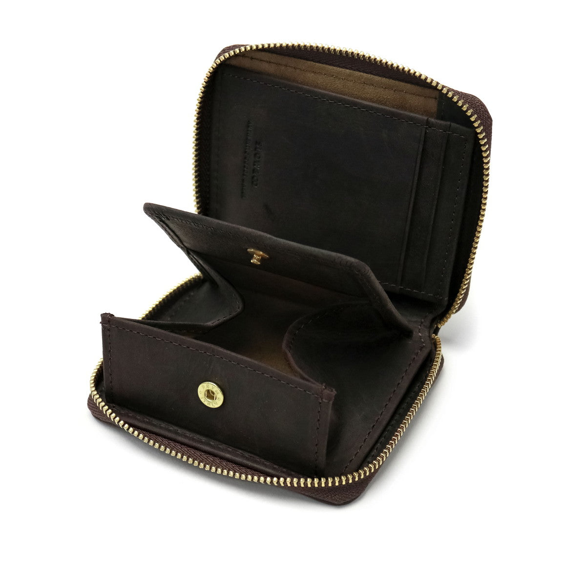 小物 slow kudu mini round wallet スロウ 二つ折り財布 SLOW クーズー kudu mini round wallet