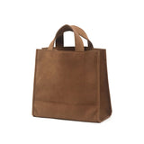 Snow Peak Tote Bag Vegan Leather Mini Tote Bag AC-24AU404