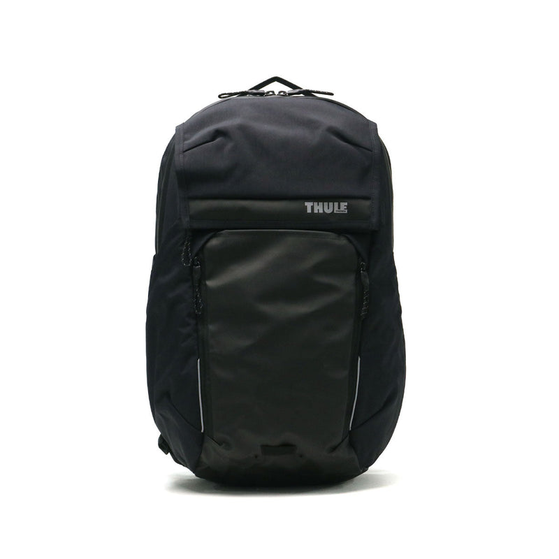 [Genuine 2 년 보증] Slely Lucky Men 's Ladies School Black Black Black Simple Thule thule 캐주얼 방수 브랜드 브랜드 유행 비즈니스 PC 남자 B4 A4 27 Litrot 자전거 Thule Paramount Comout 상업 배낭 27L