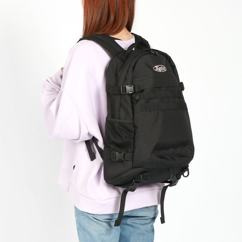 X-Girl Rucksack X-Girl Silver橢圓形徽標背包105251053013