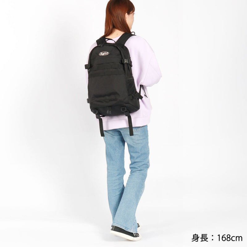 X-Girl Rucksack X-Girl Silver Oval Logo Backpack 105251053013