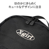 X-Girl Rucksack X-Girl Silver橢圓形徽標背包105251053013