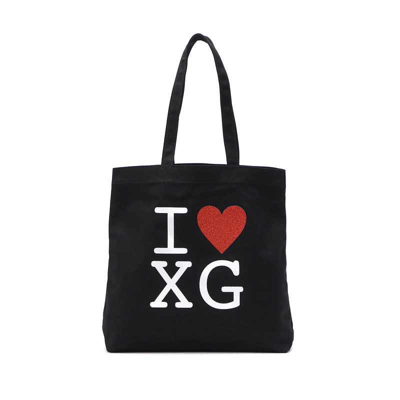 X Girl Tote Bag I LOVE XG LOGO CANVAS TOTE BAG 105243053002