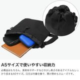 アーツアンドクラフツ ショルダーバッグ メンズ レディース 斜めがけ ブランド コンパクト ARTS＆CRAFTS バッグ 肩掛け 軽量 巾着ショルダー 薄マチ ナイロン A5 DURABLE NYLON CHALK SHOULDER L 1104402