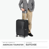 【正規品3年保証】 アメリカンツーリスター スーツケース Mサイズ AMERICAN TOURISTER キュリオ キャリーケース 7泊 8泊 9泊 長期 75L 91L 拡張 ブックオープン スピナー68 EXP ブックオープニング