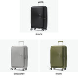 【正規品3年保証】 アメリカンツーリスター スーツケース Lサイズ AMERICAN TOURISTER キュリオ キャリーケース 9泊 10泊 11泊 長期 98L 114L 拡張 ブックオープン 旅行 スピナー75 EXP ブックオープニング
