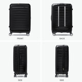 【正規品3年保証】 アメリカンツーリスター スーツケース Lサイズ AMERICAN TOURISTER キャリーケース 前開き 拡張 ストッパー付き 98L 112L 1週間 長期旅行 フロンテック V2 スピナー75 エキスパンダブル