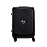 【正規品3年保証】 アメリカンツーリスター スーツケース Mサイズ AMERICAN TOURISTER VELOX フロントオープン キャリーケース ストッパー 前開き 50L 61L 拡張 PC TSAロック 中型 旅行 ヴェロックス スピナー61