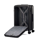 【正規品3年保証】 アメリカンツーリスター スーツケース Mサイズ AMERICAN TOURISTER VELOX フロントオープン キャリーケース ストッパー 前開き 50L 61L 拡張 PC TSAロック 中型 旅行 ヴェロックス スピナー61