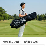 アドミラルゴルフ キャディバッグ メンズ レディース カート かっこいい Admiral GOLF キャディバック キャディ おしゃれ 9.0型 9型 合皮 ゴルフ 46インチ ランパントスポーツ カートキャディバッグ ADMG5BC5