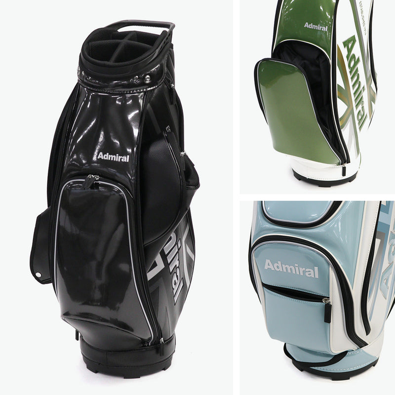アドミラルゴルフ キャディバッグ メンズ レディース カート かっこいい Admiral GOLF キャディバック キャディ おしゃれ 9.0型 9型 合皮 ゴルフ 46インチ ランパントスポーツ カートキャディバッグ ADMG5BC5