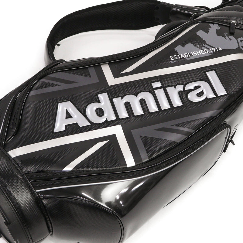 アドミラルゴルフ キャディバッグ メンズ レディース カート かっこいい Admiral GOLF キャディバック キャディ おしゃれ 9.0型 9型 合皮 ゴルフ 46インチ ランパントスポーツ カートキャディバッグ ADMG5BC5